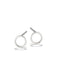 Open Ring Posts | Sterling Silver Studs Earrings | Light Years Jewelry