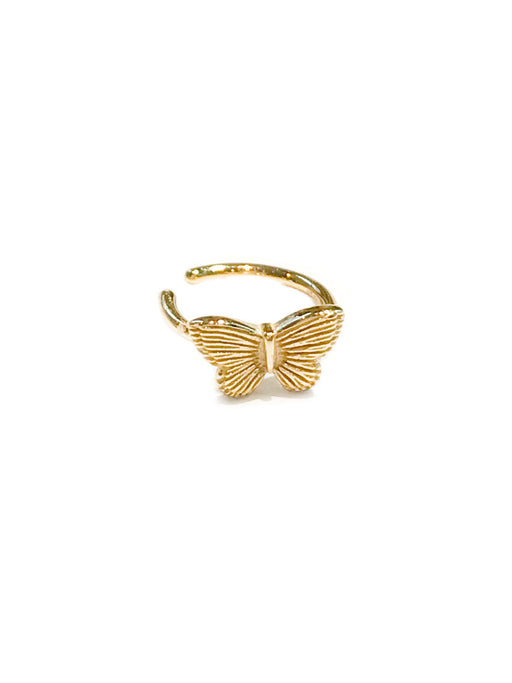 Butterfly Ear Cuff | Gold Vermeil Earrings | Light Years Jewelry