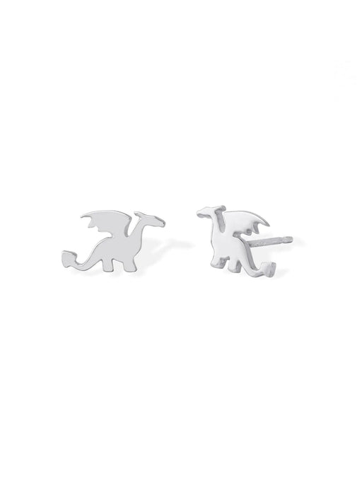 Dragon Posts by boma | Sterling Silver Studs Earrings | Light Years Jewelry