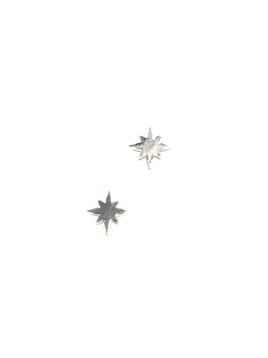 Pointed Starburst Posts | Sterling Silver Studs Earrings | Light Years