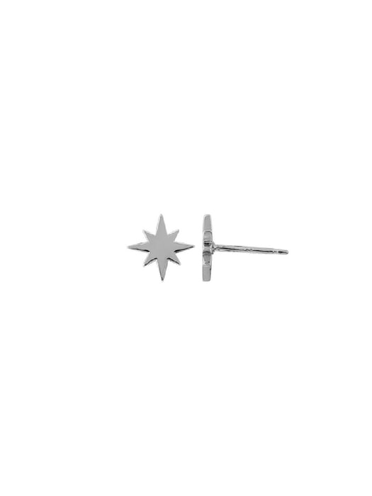 Pointed Starburst Posts | Sterling Silver Studs Earrings | Light Years