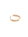 Thick Gold Band Toe Ring | 14kt Gold Filled Handmade USA | Light Years
