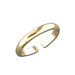 Thick Gold Band Toe Ring | 14kt Gold Filled Handmade USA | Light Years