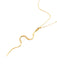 CZ Eye Snake Necklace | Silver Gold Plated Fashion Chain | Light Years