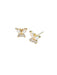 CZ Butterfly Posts | Gold Silver Plated Studs Earrings | Light Years