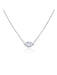 Opal & CZ Eye Necklace | Gold Vermeil Sterling Silver Chain | Light Years