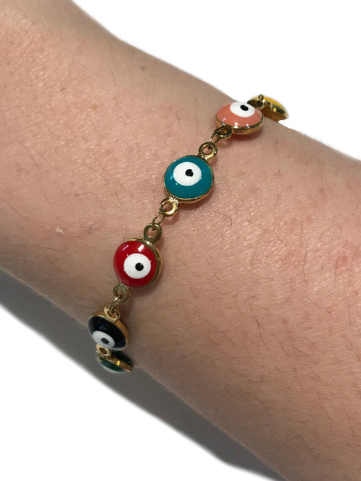Evil Eye Bracelet For Kids in 92.5 Silver - 1 pair | New Born to 7 years –  Chotteylal & sons