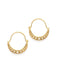 Moon Phase Hoop Earrings | Gold Plated Celestial | Light Years Jewelry