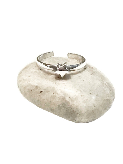 Shining Star Adjustable Toe Ring | Sterling Silver | Light Years Jewelry