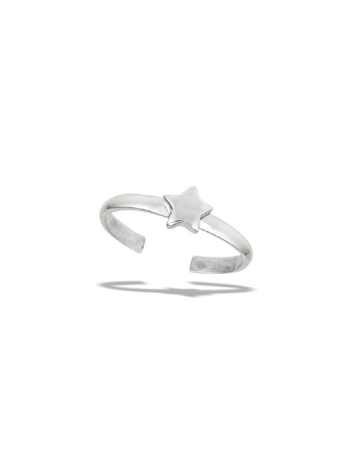 Shining Star Adjustable Toe Ring | Sterling Silver | Light Years Jewelry