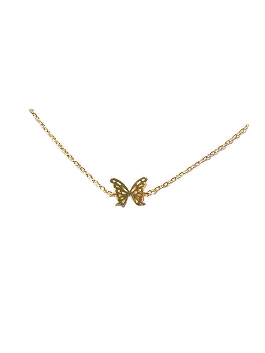 Cutout Butterfly Bracelet | Gold Plated Chain | Light Years Jewelry