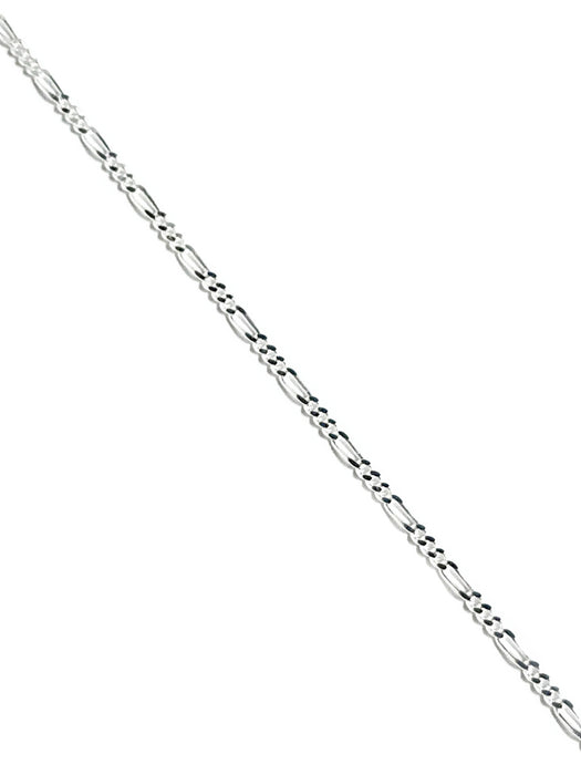 Figaro Chain Anklet | Sterling Silver 9 10 Inch | Light Years Jewelry