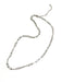 Open Link Choker Necklace | Silver Plated Chain | Light Years