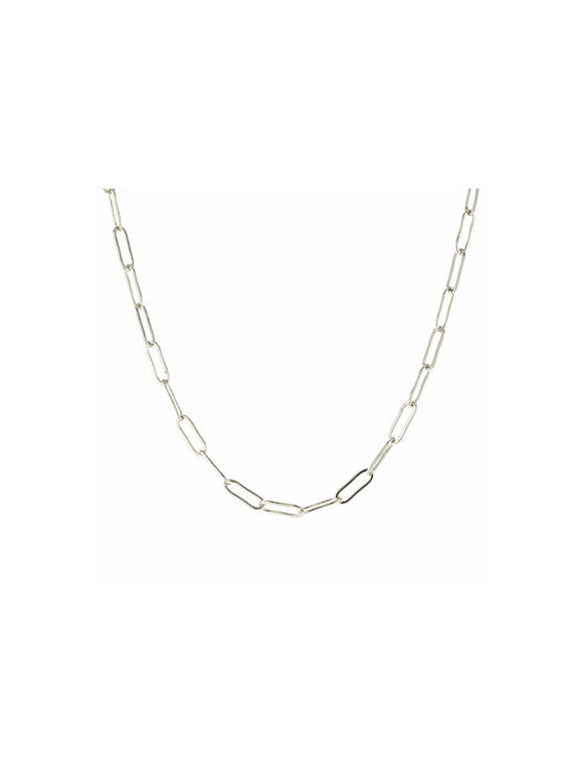 Open Link Choker Necklace | Gold Silver Plated Chain | Light Years