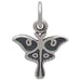 Tiny Luna Moth Necklace | Sterling Silver Chain Pendant | Light Years