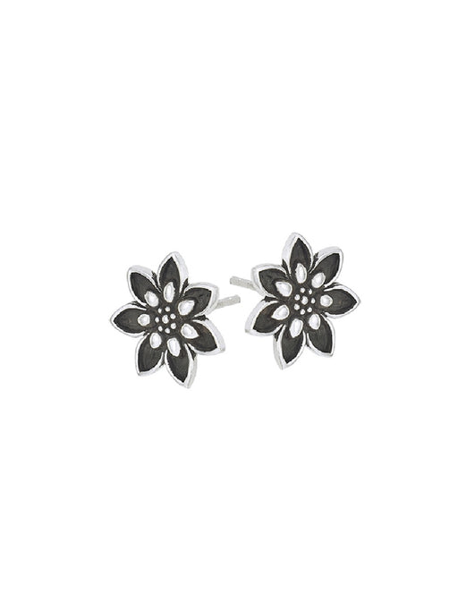 Blooming Flower Posts | Sterling Silver Studs Earrings | Light Years