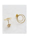 Double Ring Posts | Gold Vermeil Studs Earrings | Light Years Jewelry