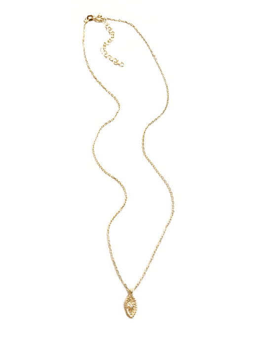 CZ Star Marquis Necklace | Sterling silver Gold Vermeil | Light Years