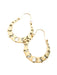Moon Phase Statement Hoops | Gold Silver Fashion Earrings | Light Years
