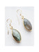 Cut Gemstone Marquis Dangles | Labradorite | 14kt Gold Filled Earrings | Light Years