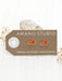 Retro Mushroom Posts Amano Studio | Gold Plated Studs Earrings | Light Years