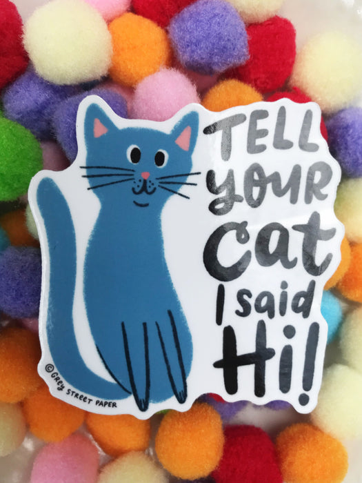 To Tell Sticker Tell Your Pet Sticker | USA Vinyl Waterproof Gift | Light Years Jewelry
