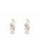 Celestial Post Hoops | Gold Silver Stud Earrings | Light Years Jewelry