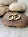 CZ Baguette Huggie Hoops | Gold Plated Earrings | Light Years Jewelry