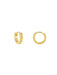 CZ Star Studded Huggie Hoops | Gold Plated Earrings | Light Years 