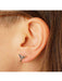 Luna Moth Butterfly Posts | Bronze Gold Sterling Silver Stud Earrings | Light Years