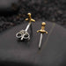 Dagger Sword Posts | Sterling Silver Bronze Studs Earrings | Light Years
