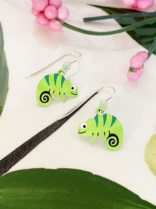 Chameleon Dangles by Sienna Sky | Sterling Silver Earrings | Light Years