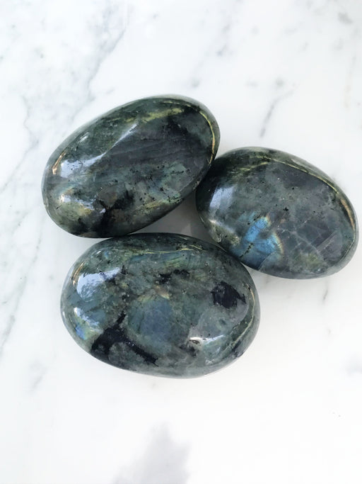 Labradorite Palm Stone | Polished Healing Gemstone | Light Years Jewelry