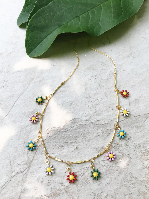 Daisy Choker Necklace – Oh Clementine