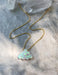 Opalescent Cloud Necklace | Gold Plated Chain | Light Years Jewelry