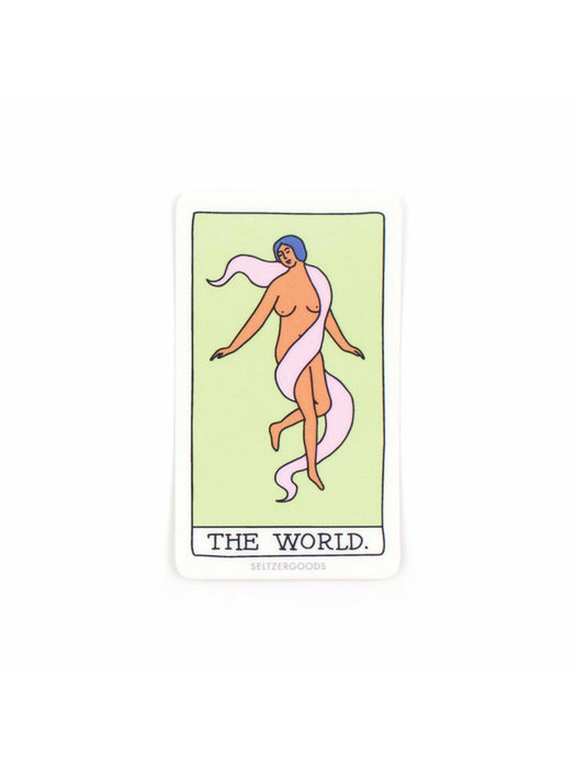Tarot Stickers | Lovers World Water Resistant USA | Light Years Jewelry