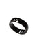 6mm Black Steel Band | Stainless Steel Size 8 9 10 11 | Light Years
