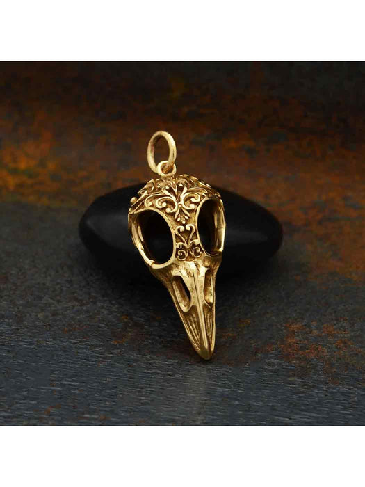 Raven Skull Necklace — Freedoms Ridge