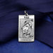 Tarot Cards Pendant Necklace | Strength | Sterling Silver Pendant Chain | Light Years