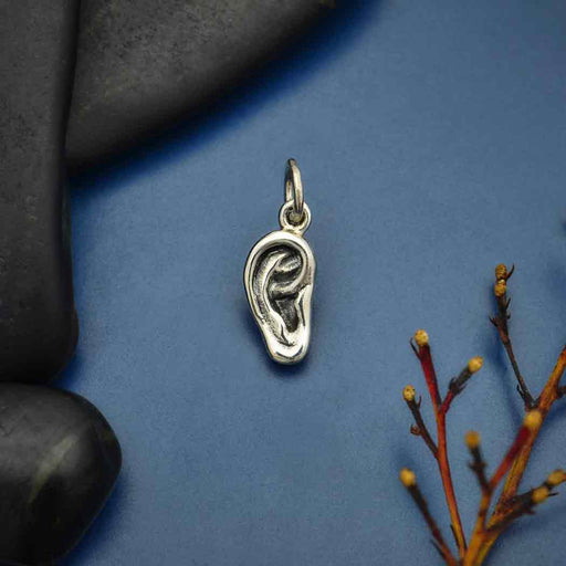 Ear Charm Necklace | Sterling Silver Chain Pendant | Light Years Jewelry