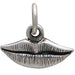 Lips Mouth Charm Necklace | Sterling Silver Pendant Chain | Light Years