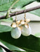 Orchid & Coin Pearl Dangles | 14kt Gold Filled Earrings | Light Years