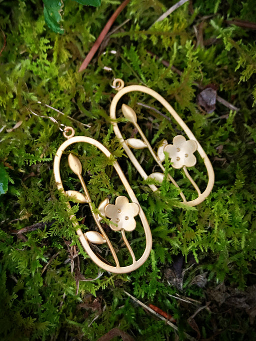 Flower Garden Statement Earrings | Gold Filled Earrings | Light Years