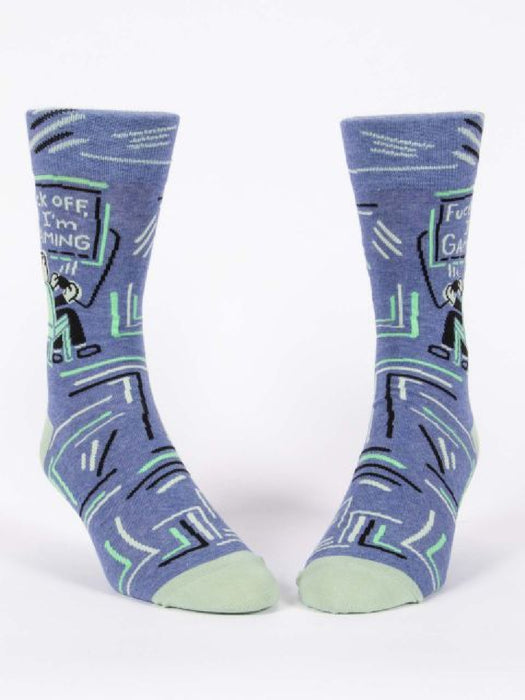 F Off, I'm Gaming Men's Crew Socks | Gifts and Accessories | Light Years