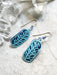Blueberries & Leaves Dangles Earrings by Adajio | Light Years Jewelry