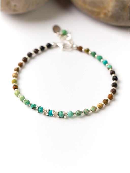Protection Beaded Stone Bracelet by Anne Vaughan | Light Years Jewelry