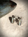 Labradorite Coffin Posts | Sterling Silver Stud Earrings | Light Years