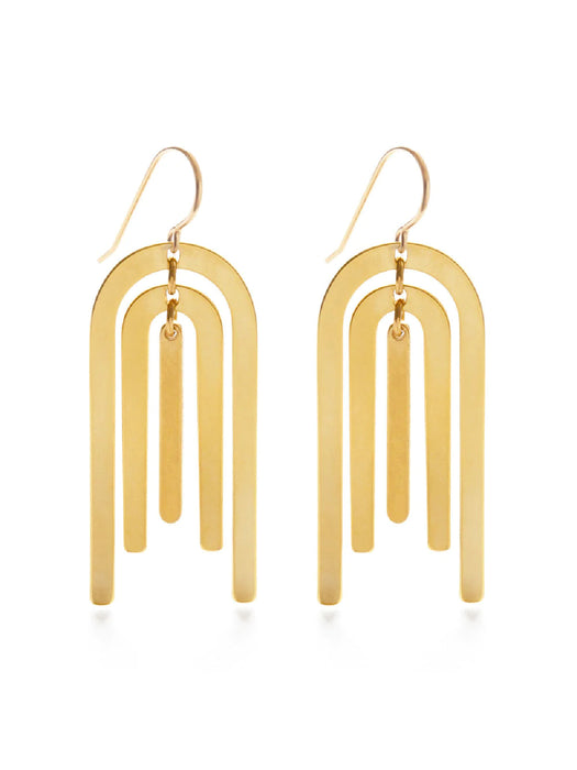 Rainbow Arch Dangles by Amano Studio | Gold Filled | Light Years Jewelry