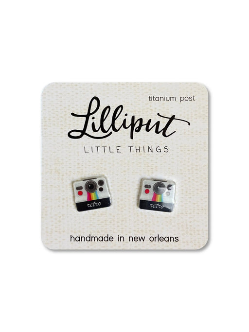 Retro Camera Posts Lilliput Little Things | Studs Earrings | Light Years 