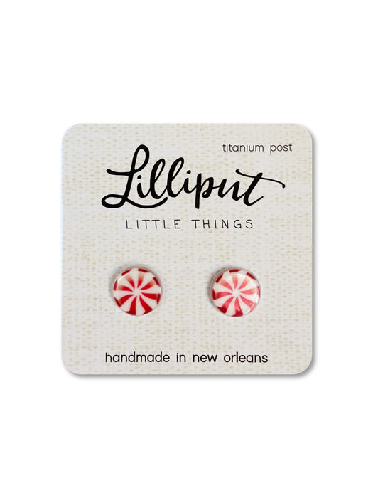 Peppermint Candy Posts Lilliput Little Things | Studs Earrings | Light Years